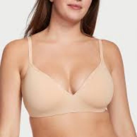 Victoria Secret Lightly Lined Wireless T Shirt Bra - Picture 1 of 7